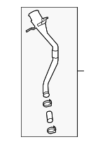 16117300493 - : Filler Pipe for Mini: Cooper Image