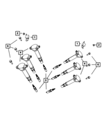 6502993 - Electrical: Hex Flange Head Bolt for Mopar Image image