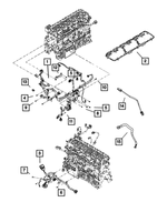 68002985AA - Electrical: Engine Wiring for Mopar Image