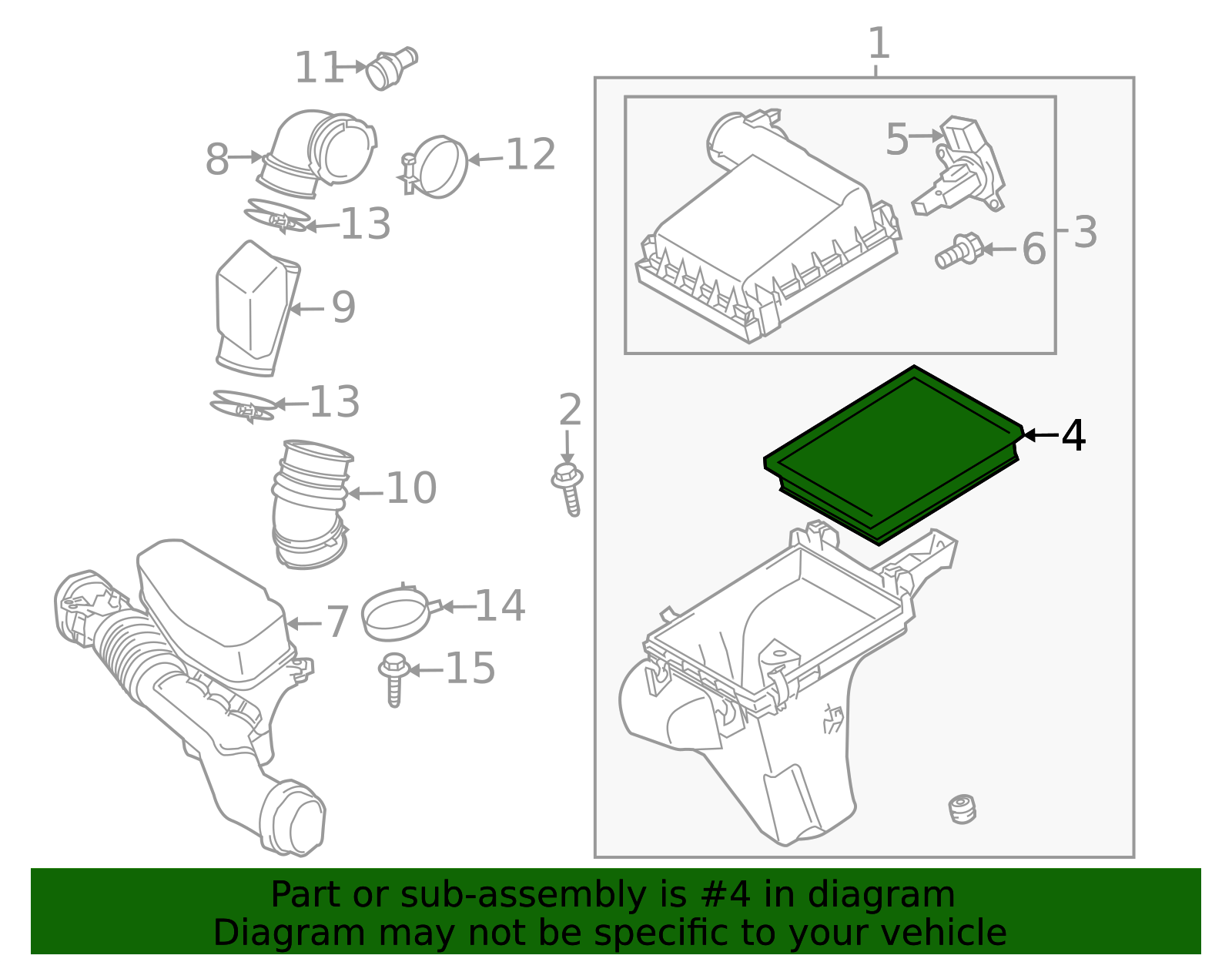 17801-37021 - Air Filter 2010-2018 Toyota | Brantford Toyota Parts