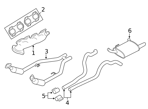 Exhaust Manifold for 2009 Ford Mustang #0