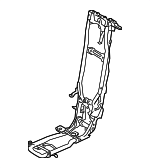 791020E020 - Body: Frame Assembly for Toyota: Highlander Image