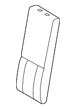 710950E080E0 - Body: Seat Back Cover for Toyota: Highlander Image
