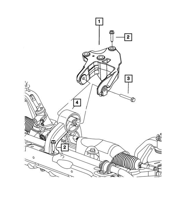 6104231AA - Engine: Screw for Mopar Image