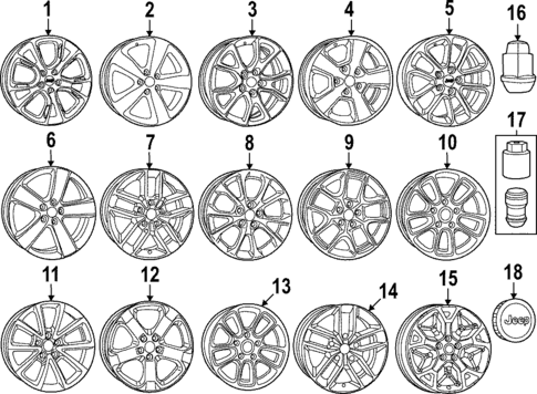 Covers & Trim for 2014 Jeep Grand Cherokee #0