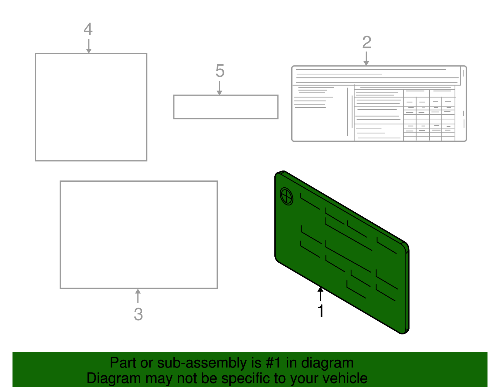 Emission Label - BMW (71227842237)