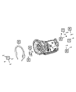 6512399AA - Transmission: Double Ended Stud for Mopar Image