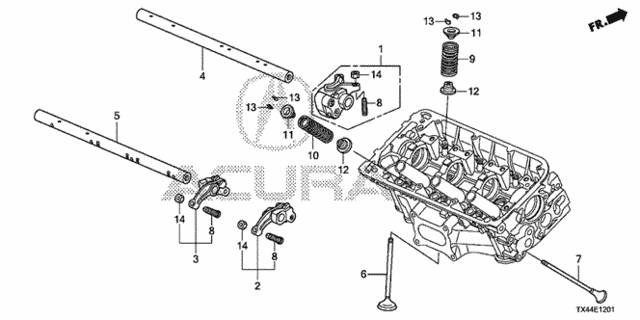 Valve - Rocker Arm (RR.) (1) for 2015 Acura RDX #0