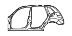 4724610AA - Body: Outer Uniside for Chrysler: PT Cruiser Image