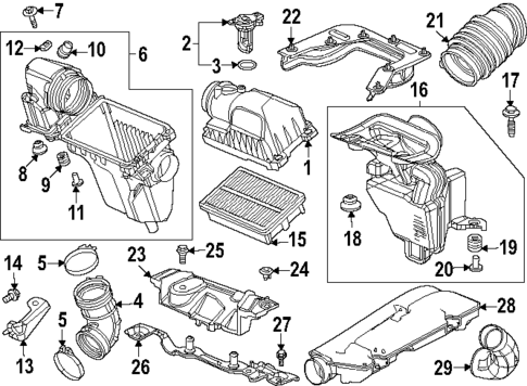 Air Intake for 2025 Honda Civic #1