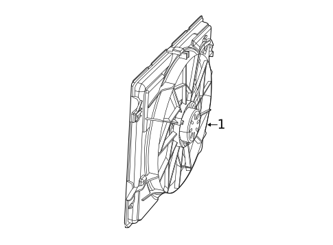 Cooling Fan for 2023 Dodge Durango #0