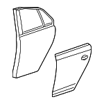 5C6833056F - Body: Door Shell for Volkswagen Image