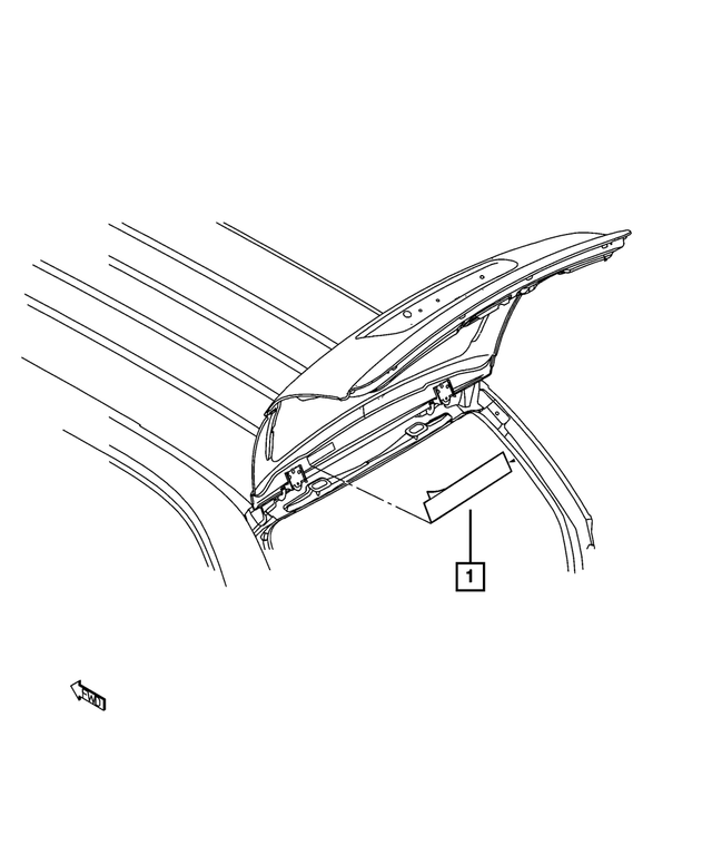 5077049AA - Labels: Label for Mopar Image image