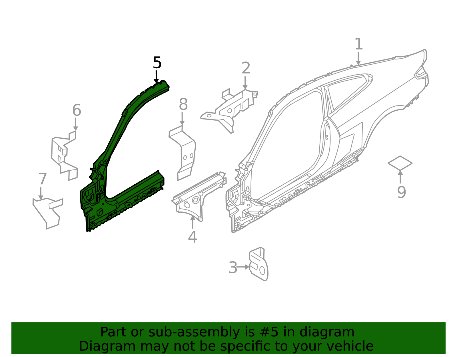 2021-2026 BMW Aperture Panel 41009879780 | OEM Parts Online
