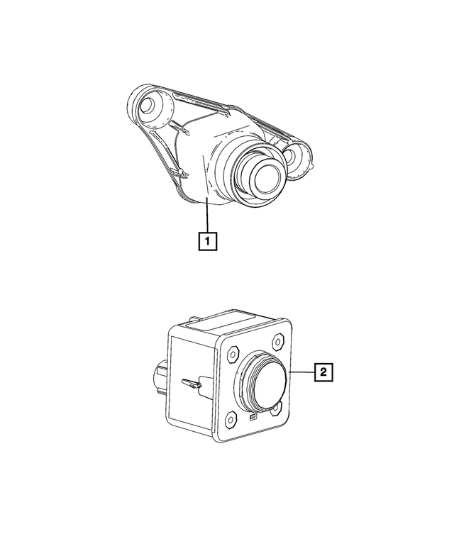 68425497AE - Electrical: Rear View Camera for Mopar Image