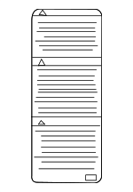 7430A551 - Body: Air Bag Label for Mitsubishi: Outlander Image