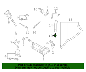 11810AA200 - Subaru PCV Valve Buy Subaru Parts