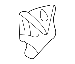 41147026398 - Body: Bracket for BMW: 323Ci, 323i, 325Ci, 325i, 325xi, 328Ci, 328i, 330Ci, 330i, 330xi, M3 Image