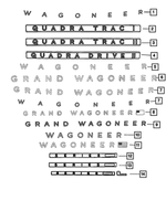 68542126AB - : Hood Nameplate for Mopar Image