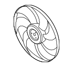 25231B5300 - Cooling System: Fan Blade for Kia: Niro, Seltos, Soul Image