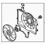 25380J3140 - Cooling System: Fan Assembly for Kia: Seltos, Soul Image