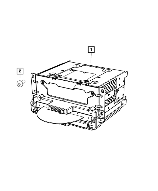 68283420ZB - : Multi Media Radio for Mopar Image