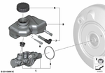 34336868997 - Brakes: Brake Master Cylinder for BMW Image