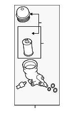 LR097159 - Engine: Filter Assembly for Land Rover: Defender 110, Defender 90, Discovery, Discovery Sport, Range Rover, Range Rover Evoque, Range Rover Sport, Range Rover Velar Image