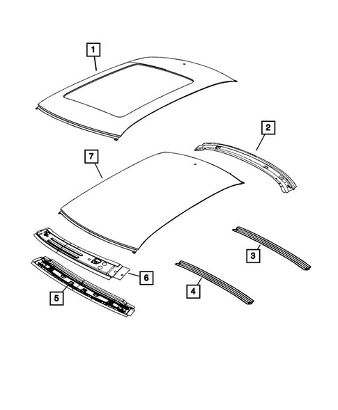 Roof for 2022 Chrysler 300 #0