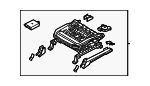 88500R0930OFB - Body: Seat Frame for Kia Image