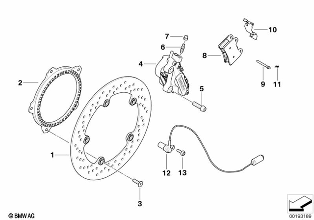 34117696594 - : Vent Screw for BMW-Motorrad Image