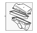 XR823351 - : Air Cleaner Assembly for Jaguar: XK8, XKR Image