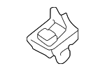 85235D3000NNB - Body: Sun-visor Retainer for Hyundai Image image