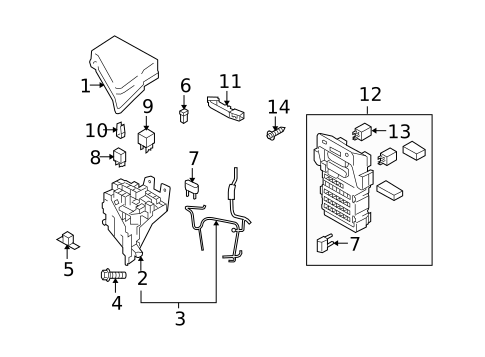Fog Lamps for 2011 Subaru Legacy #1