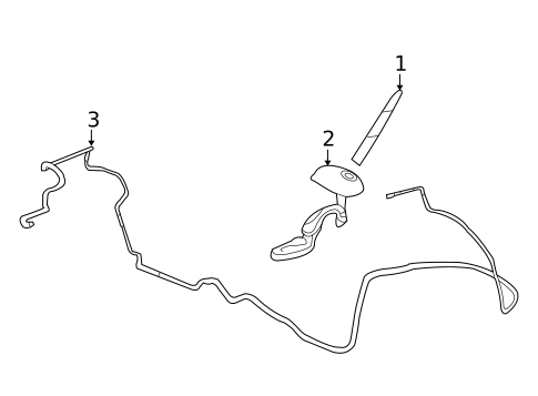 Antenna & Radio for 2009 Saturn Outlook #1