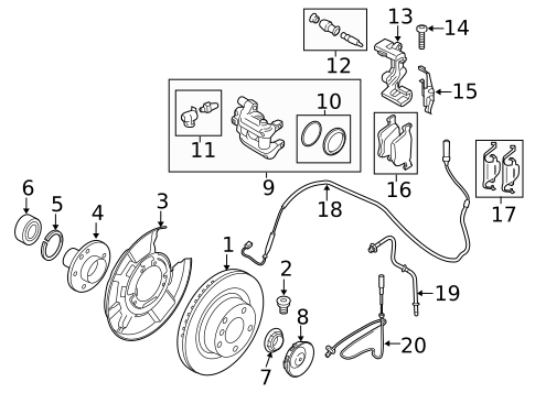Rear Brakes for 2015 BMW 328i GT xDrive #1