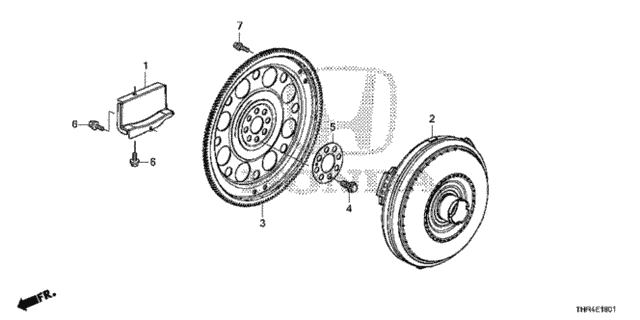 Torque Converter (10AT) for 2021 Honda Odyssey #0
