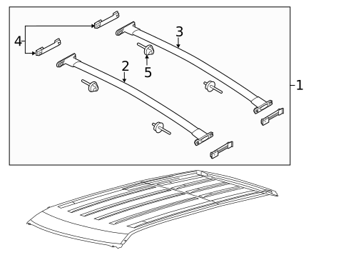 Luggage Carrier for 2012 Ford Explorer #0