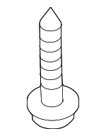 1249305167E - Body: Valance Screw for Kia Image