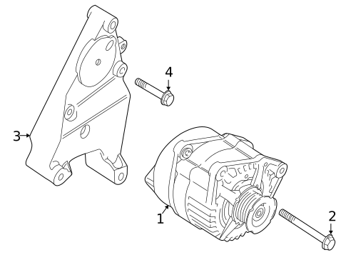 Alternator/Generator & Related Components for 2002 Land Rover Discovery #0