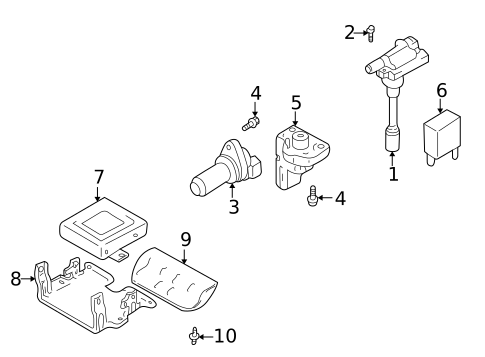 Hardware, Fasteners & Fittings for 2001 Suzuki Vitara #0