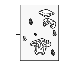 XW4Z5413562AAH - Body: Cup Holder for Lincoln: LS Image