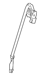 7335042040C0 - Electrical: Center Seat Belt for Toyota: bZ4X Image