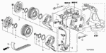 38829PDFE02 - Body/Air Conditioning: NUT (9MM) for Honda Image