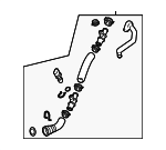 4M0122055BS - Cooling System: Lower Hose for Audi: Q7 Image