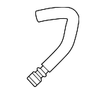 68359800AA - : Hose for Ram: 2500, 3500 Image