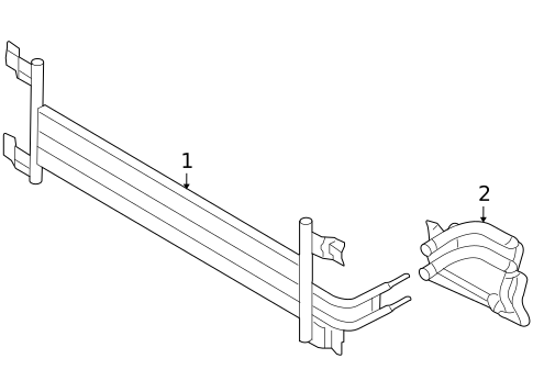 Trans Oil Cooler for 2005 Ford Five Hundred #0