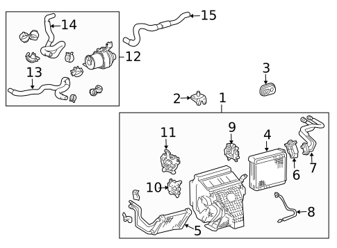 Controls for 2008 Lexus RX400h #3