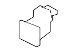 MU481091 - Body: Handle Base Clip for Mitsubishi Image