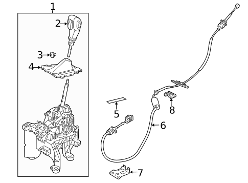 Center Console for 2013 Ford Focus #3
